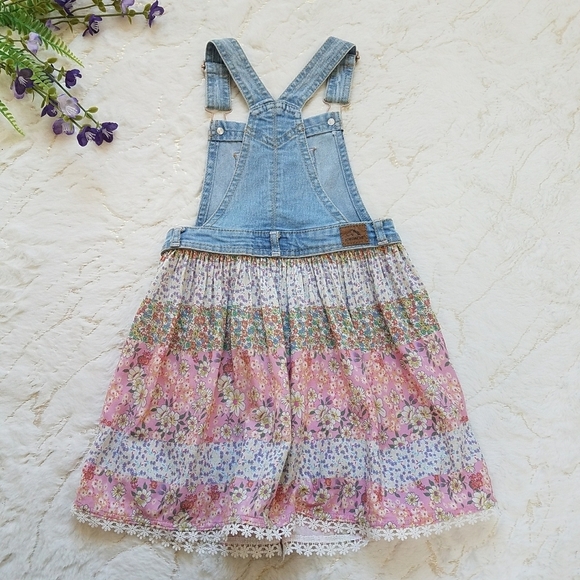 Jordache Denim Jean Overall  Dress - Picture 2 of 6